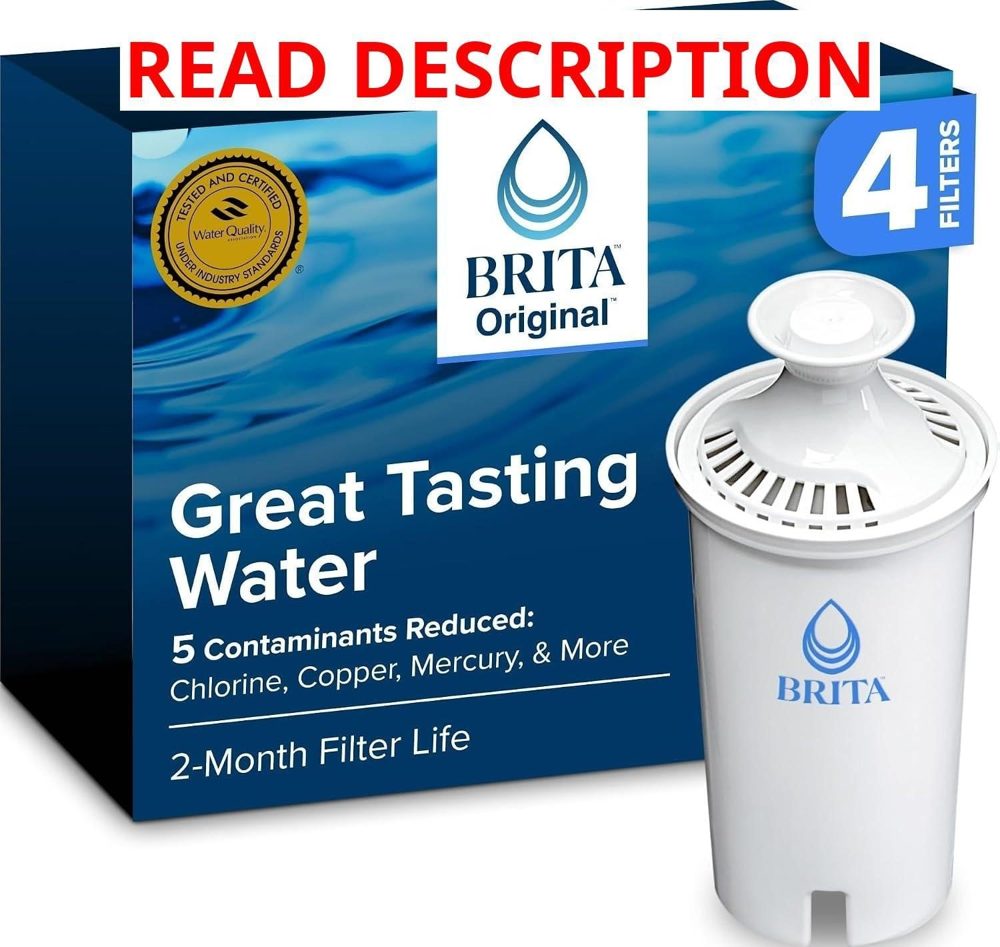Brita Replacement Filters White 4