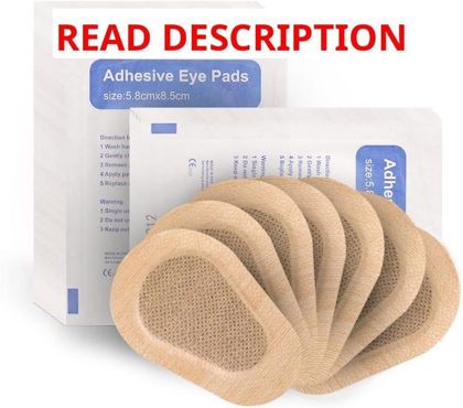 60pcs Sterile Eye Pads Latex Free Patch