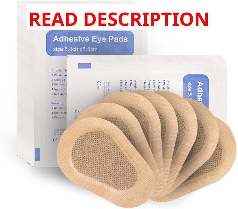 60pcs Sterile Eye Pads Latex Free Patch