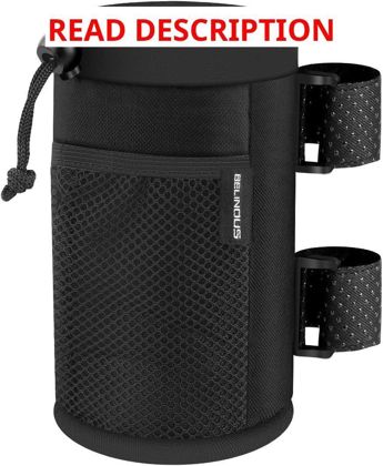Belinous Scooter Cup Holder for 8-32oz Bottles