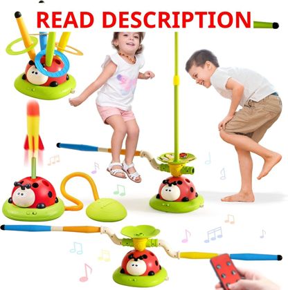 5-in-1 Musical Jump Toy: Ring Toss (Ages 4-13)