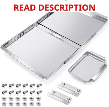 Hiorucet 4/5 Burner Grill Grease Tray 24"-30"
