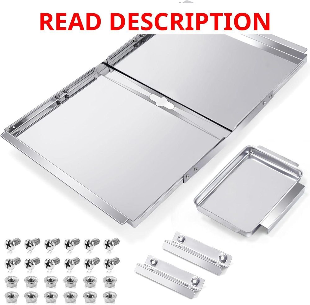 Hiorucet 4/5 Burner Grill Grease Tray 24"-30"