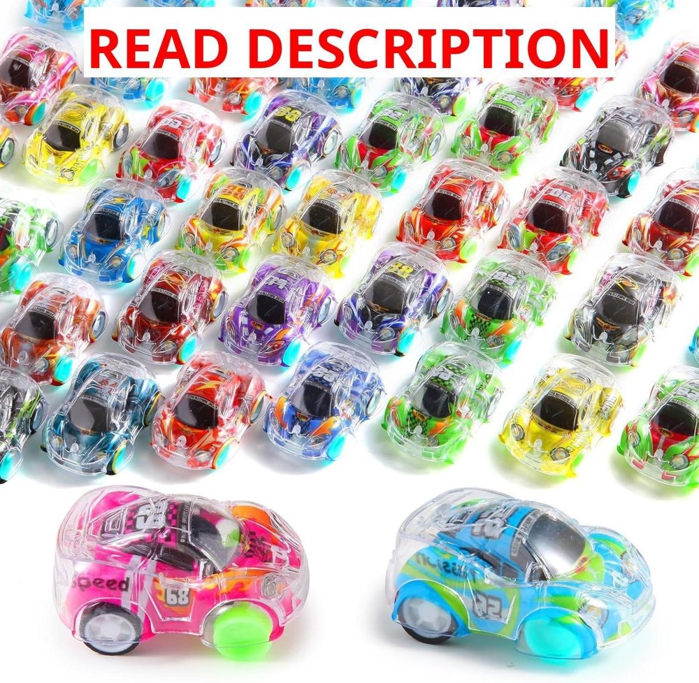 50 Pcs Mini Pull Back Cars Set Toys for Kids