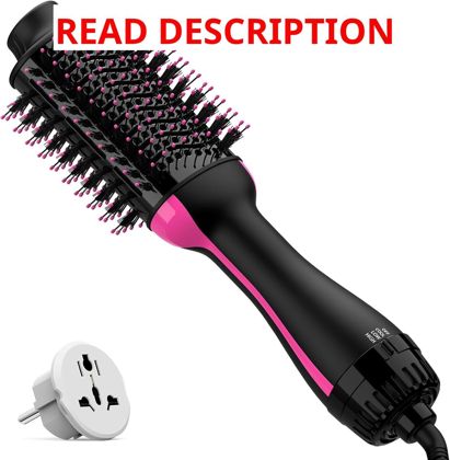 Dual Voltage Hair Dryer Brush with Ions