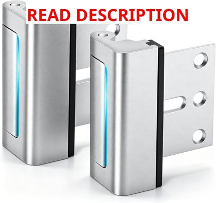 Home Security Door Lock 2 Pack Reinforcement