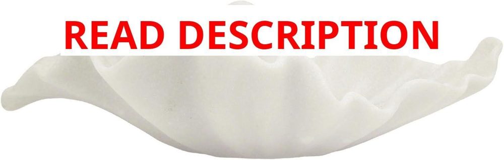 Large Decorative Bowl - 16" Coastal Shell Bowl
