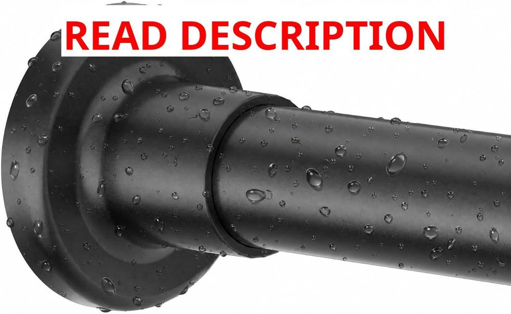 Stainless Steel Adjustable Shower Rod 32"-80"