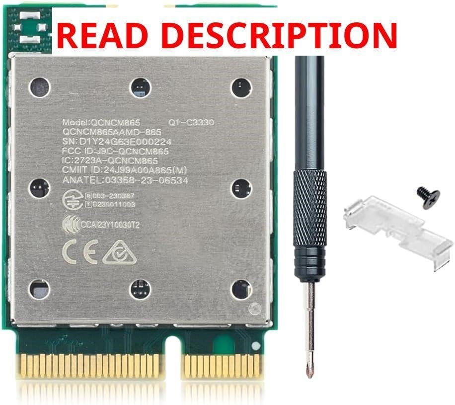 QCNCM865 WiFi 7 M.2 Key E Card 5.8Gbps BT5.3