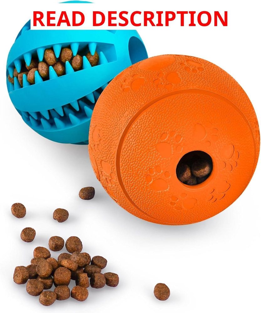 HIPPIH Dog Puzzle Toy 2 Pack Treat-Dispensing