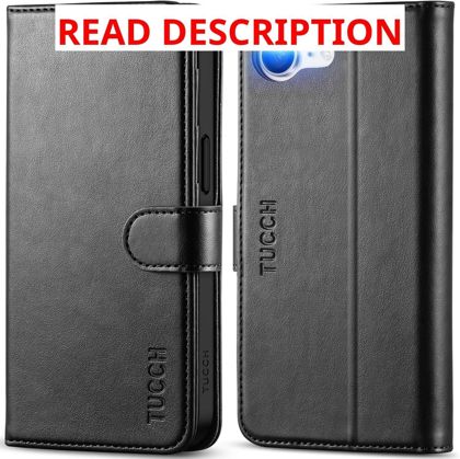 TUCCH Wallet Case for iPhone 17e/16e (6.1")