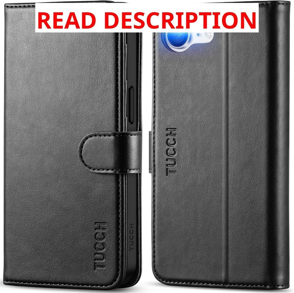 TUCCH Wallet Case for iPhone 17e/16e (6.1")