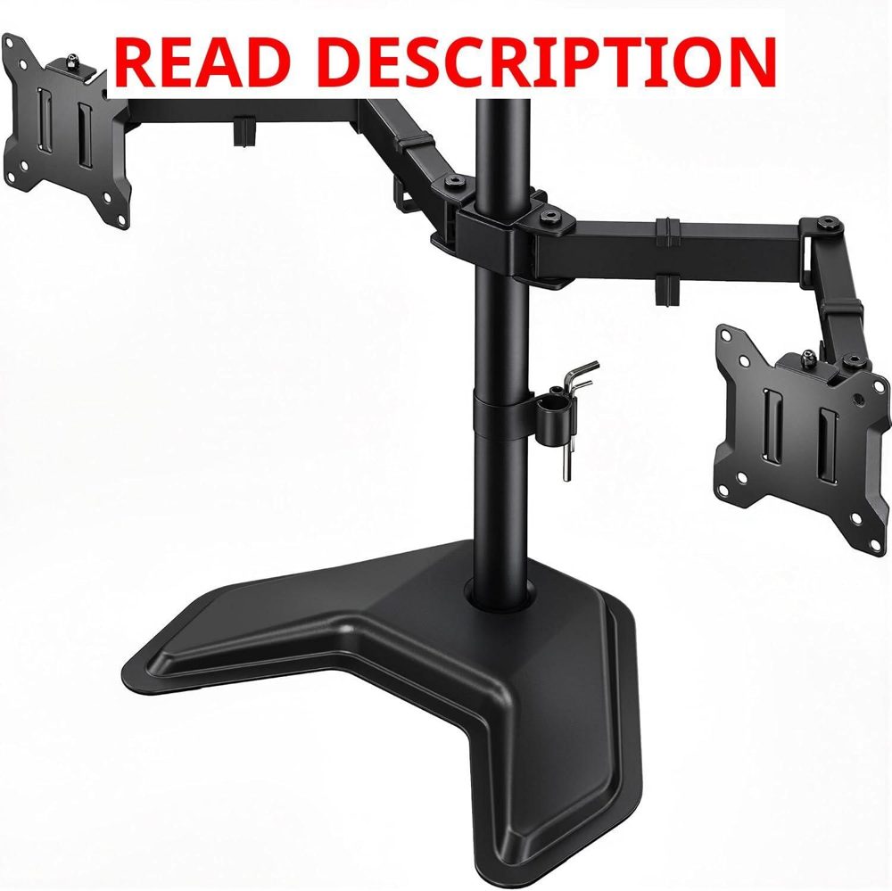 monTEK Dual Monitor Stand for 17-32"