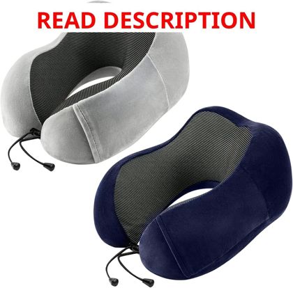 urnexttour Neck Pillow 2 Pack Grey/Blue