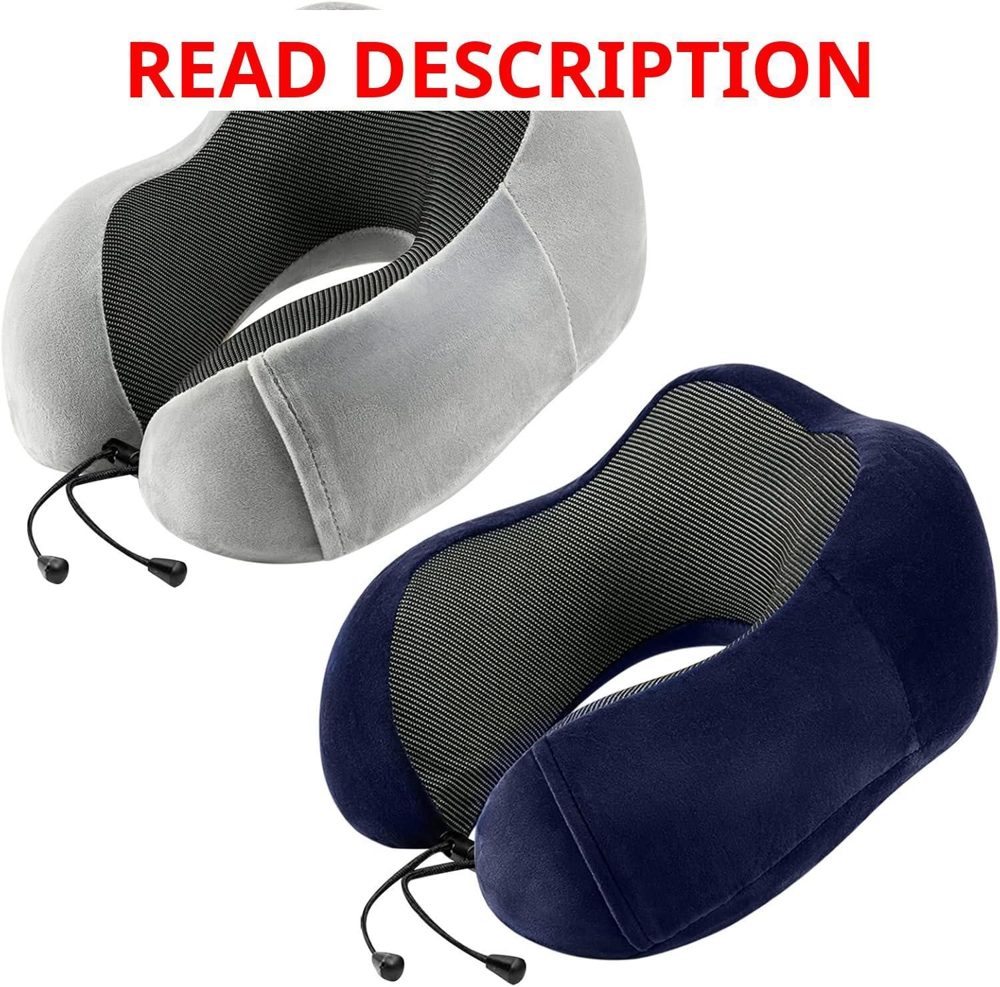 urnexttour Neck Pillow 2 Pack Grey/Blue
