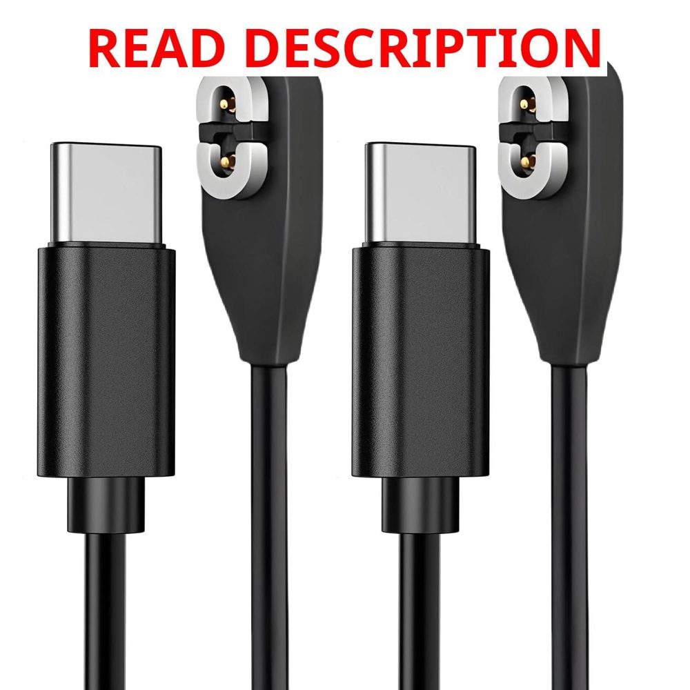 Shokz USB-C Magnetic Charger Cable 2-Pack 3.3ft