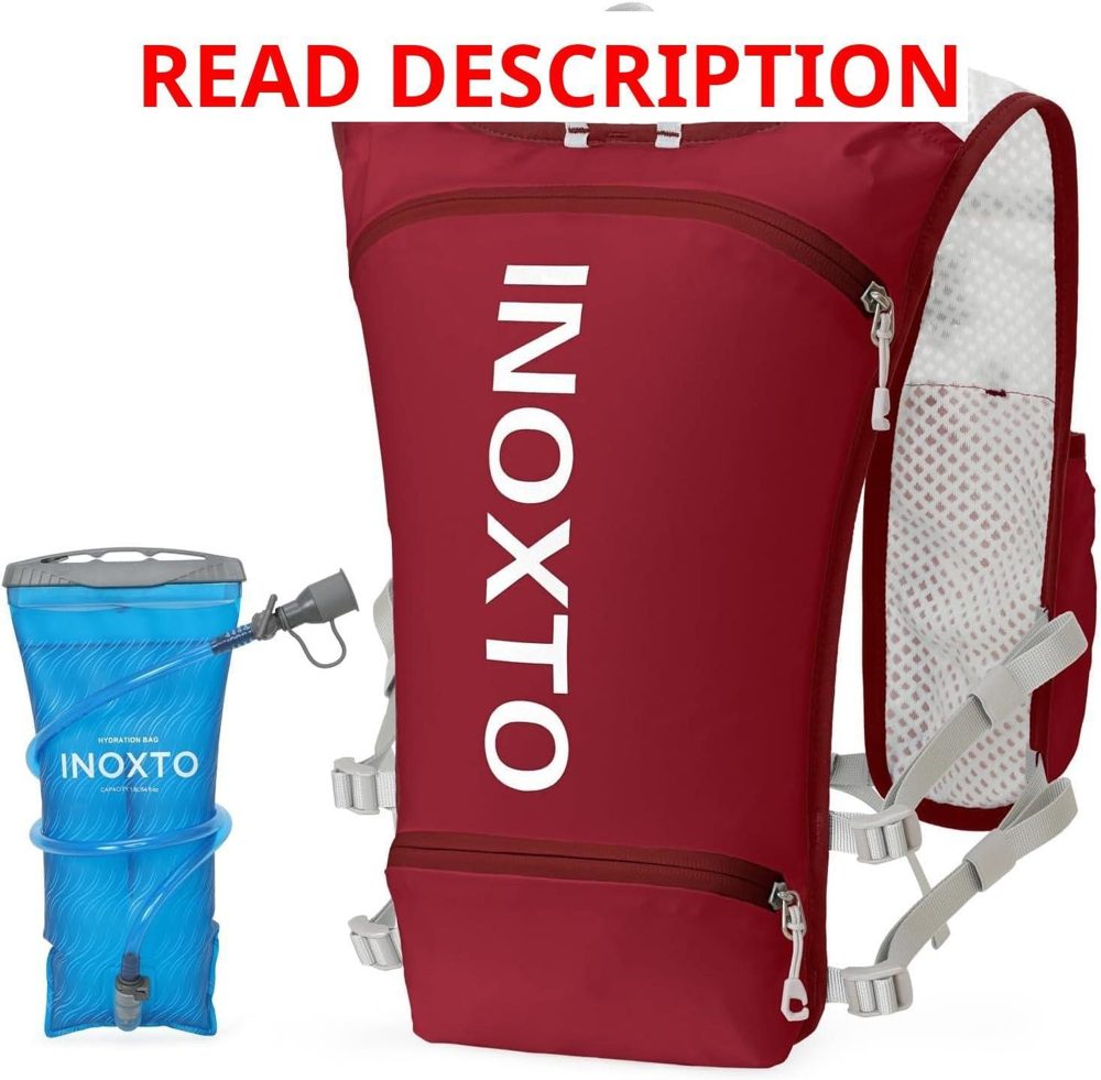 INOXTO Hydration Vest Backpack 1.5L