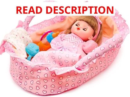 Baby Doll Bassinet for 8-12 Inch Doll