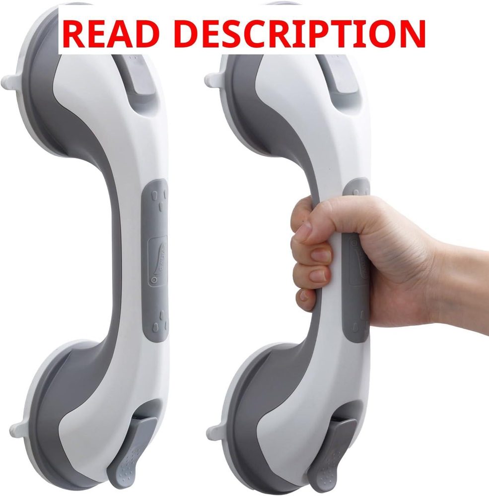 TAILI Shower Grab Bars 2 Pack 12.2" Grey