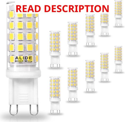 ALIDE G9 LED Bulbs 50W-60W 6000K Daylight