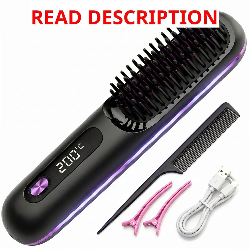 Go Brush Pro Cordless Hair Straightener
