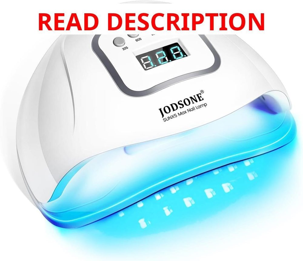 JODSONE UV LED Nail Lamp with 4 Timers
