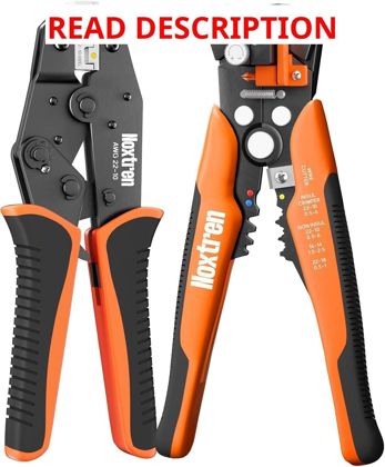 Wire Stripper & Crimping Tool Set 2-Piece