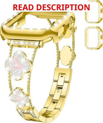 Bling Clover Diamond Band & Case Apple Watch
