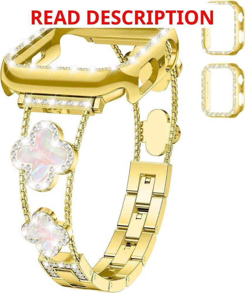 Bling Clover Diamond Band & Case Apple Watch