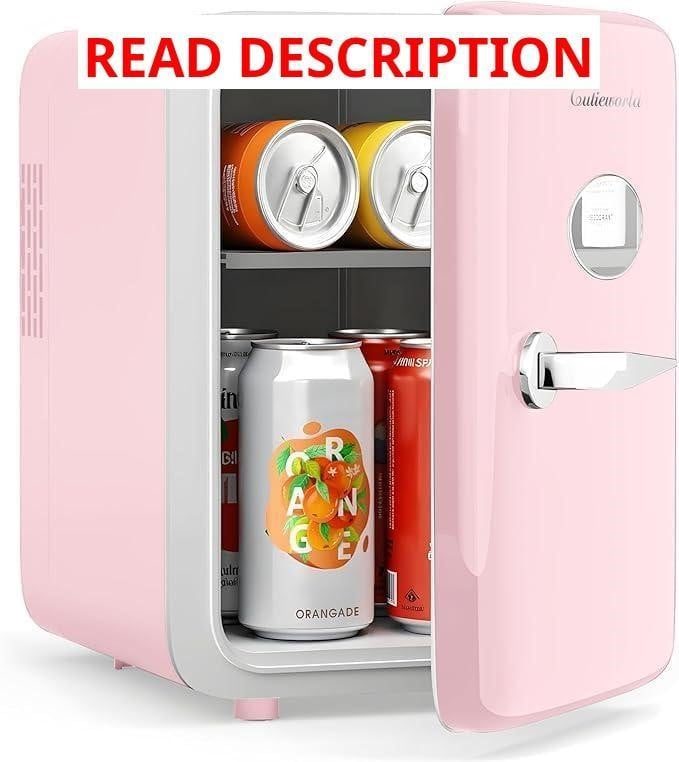 CUTIEWORLD Skincare Fridge 4L Makeup Fridge