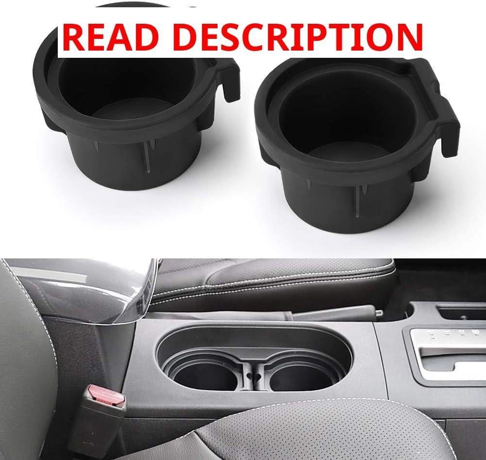 JOYTUTUS Cup Holder Insert 2-Pack for Jeep?