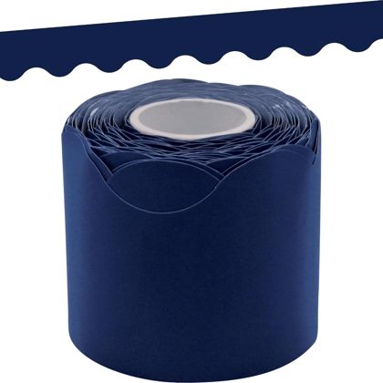 Teacher Created Resources Navy Blue Border Trim