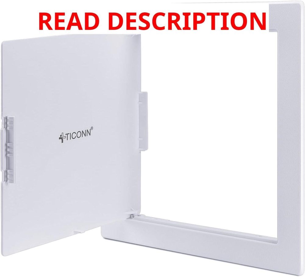 TICONN 8" x 8" Drywall Access Panel ABS