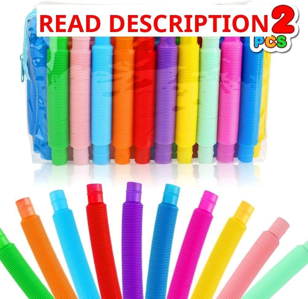 52 Pack Pop Tubes Sensory Toys for Kids"