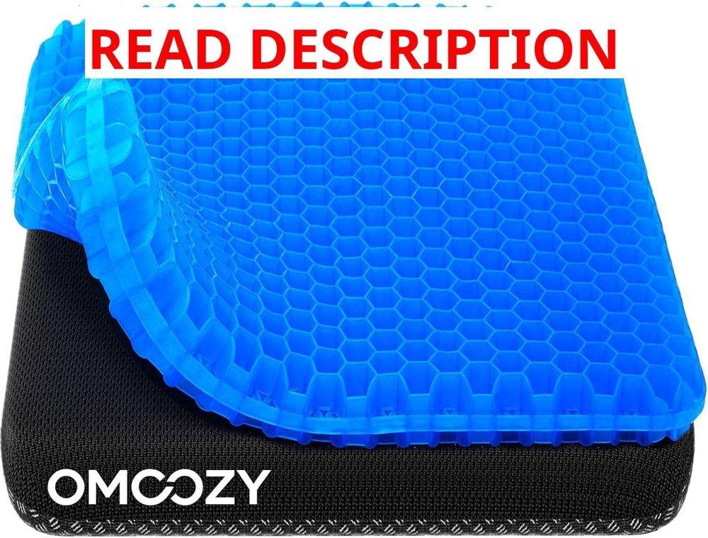 Gel Seat Cushion with Cooling Honeycomb Design