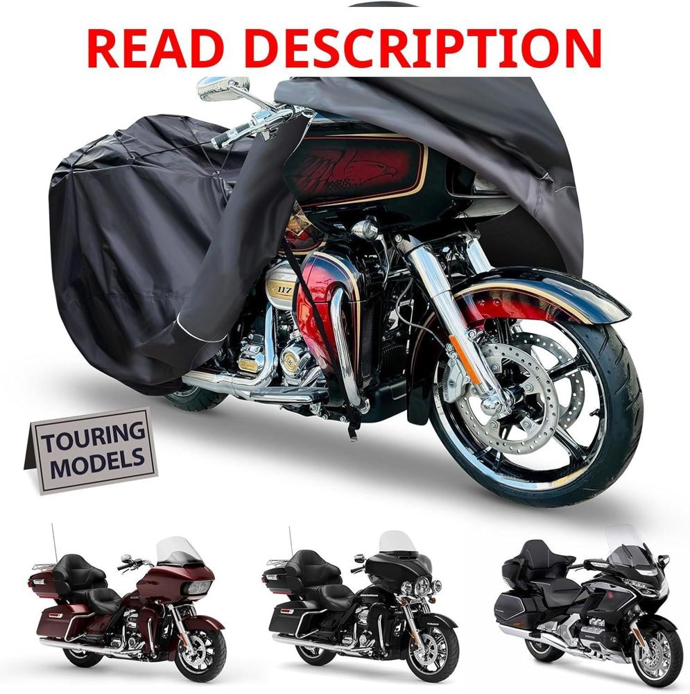 Harley Touring Motorcycle Cover Waterproof