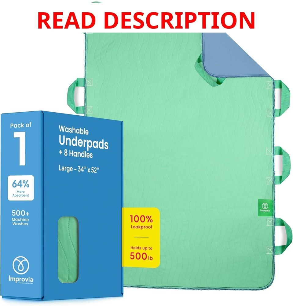 Improvia Positioning Bed Pad with 8 Handles