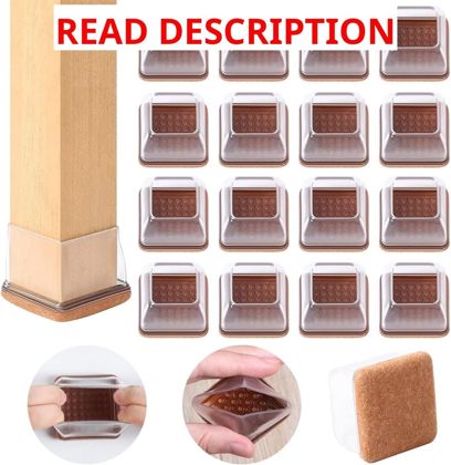 Ezprotekt L Fit Chair Leg Protectors