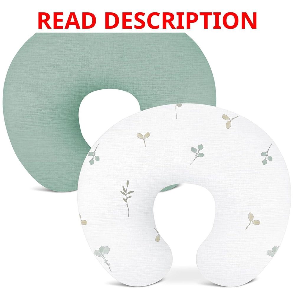Nursing Pillow Covers 2pk Muslin Covers