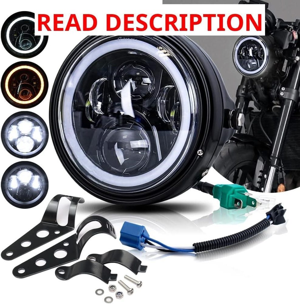7" LED Motorcycle Headlight DOT Approved