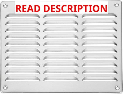 PATIKIL 10x8" Aluminum Vent Cover Screen HVAC
