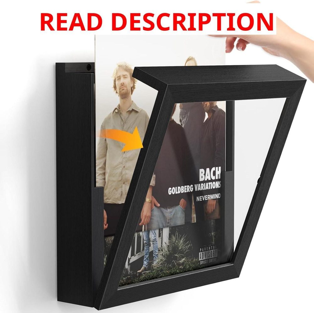 Emfogo Wall Vinyl Record Frame 20 LPs