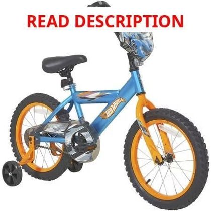Dynacraft Hot Wheels 16-In BMX Bike Blue