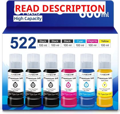 522 High Capacity Ink for Epson 522 ET-2800
