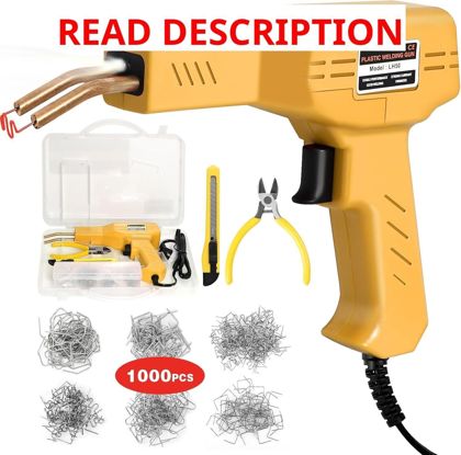 ATOLS Upgraded Plastic Welder Kit with Staples