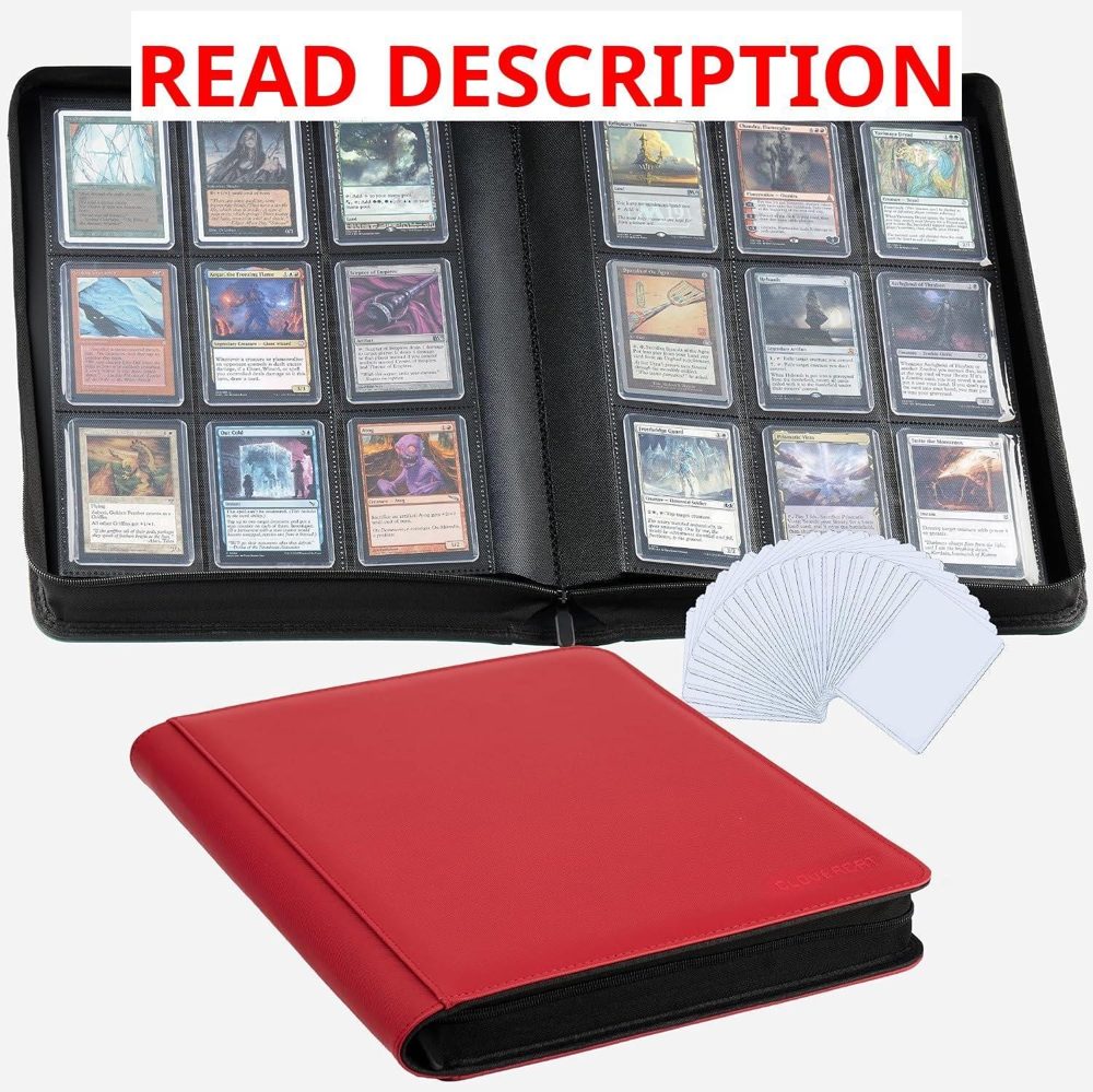 9-Pocket Toploader Binder 252 Cards