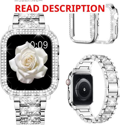 Mosonio Bling Band & Case for Apple Watch 45mm