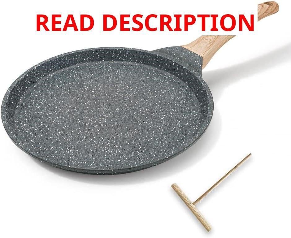 8-Inch Crepe Pan Nonstick Black