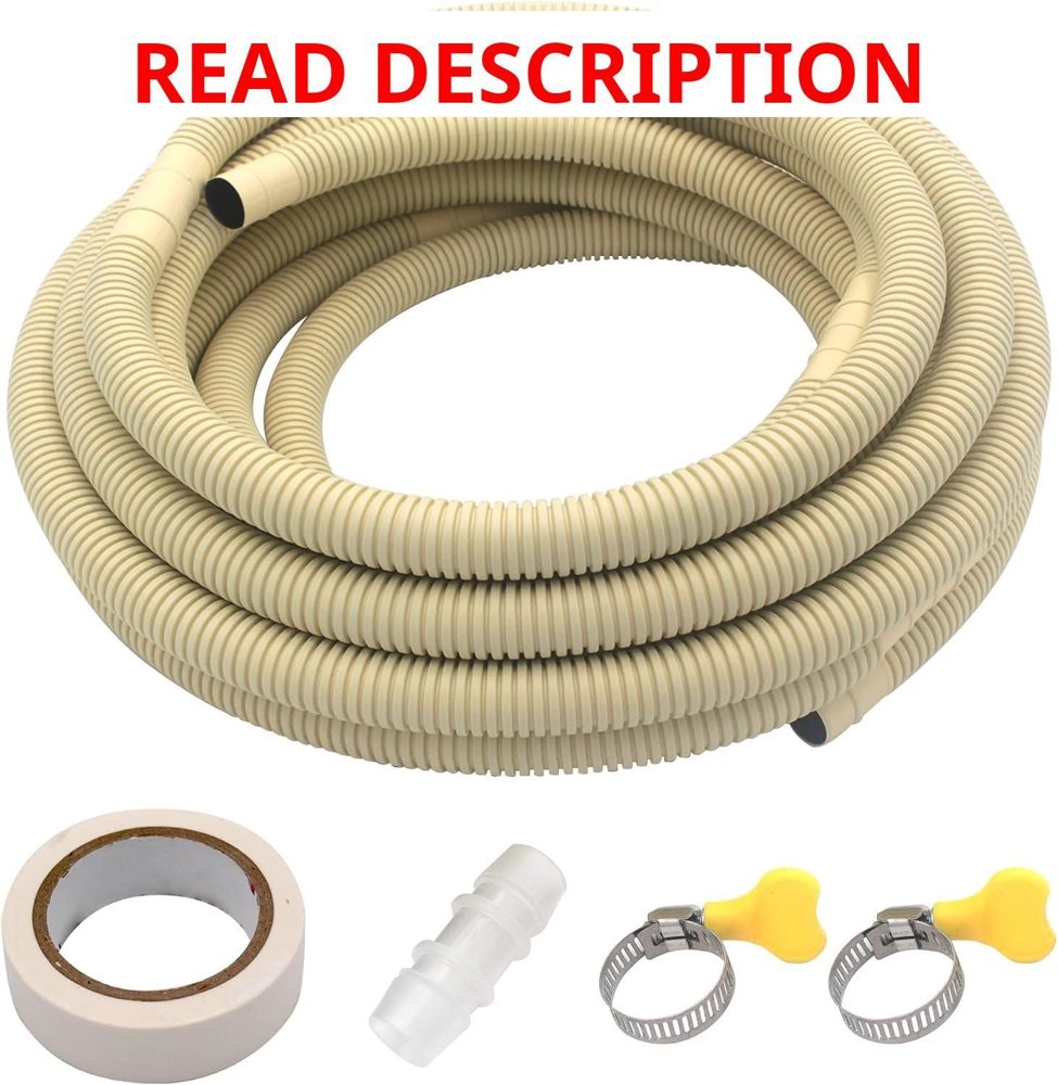 HANSUM Mini Split Drain Hose 25ft 5/8th