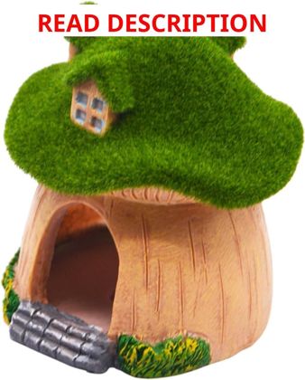 Aquarium Moss Mushroom Cave 3.78"